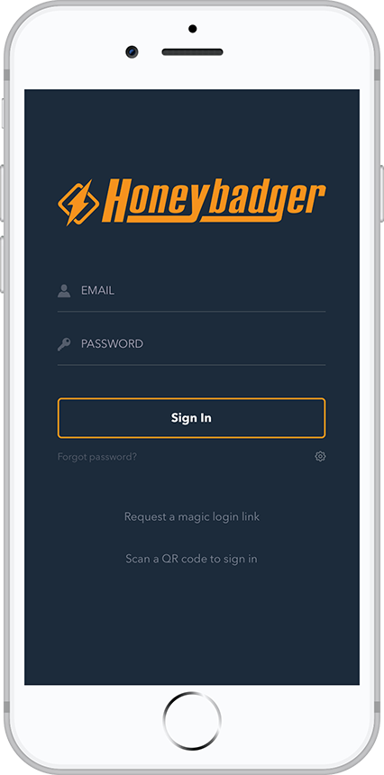 Honeybadger for iOS and Android