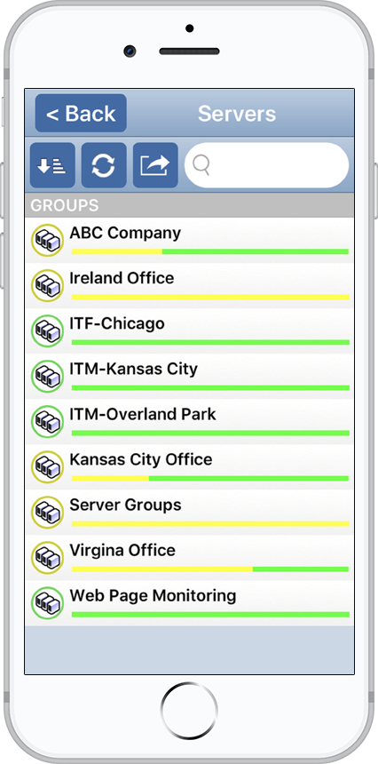 PA Server Monitor